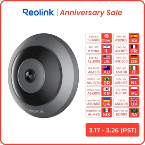 Reolink 6MP Fisheye WiFi Security Camera